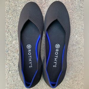 Rothy’s The Flat Black, Size 10.5